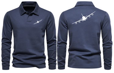 AIRBUS A380 LONG SLEEVE POLO